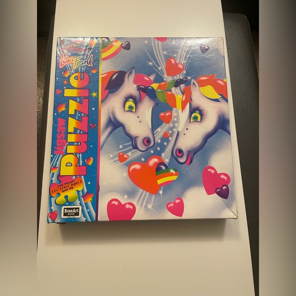 Vintage Lisa Frank Unicorn Puzzle